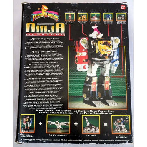 94 - Ninja Megazord. Ban Dai Power Rangers Mighty Morphin Deluxe Ninja Megazord. In original box, box sho... 