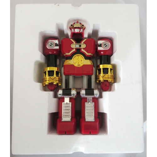 95 - Red Battlezord. Ban Dai Power Rangers Zeo Deluxe Red Battlezord. In original box, with instructions.... 