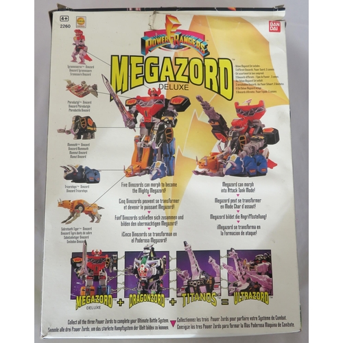 89 - Megazord. Ban Dai Power Rangers Mighty Morphin Deluxe Set Megazord. In original box (signs of storag... 