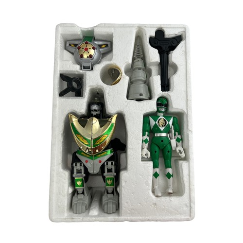 90 - Dragonzord. Ban Dai Power Rangers Mighty Morphin Dragonzord. In original box, with instructions, alm... 