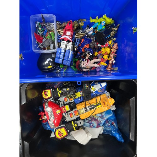 91 - Collection of early 1990’s loose Power Rangers figures, with Bandai 6” Evil Space Aliens including S... 