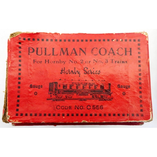 47 - Hornby. O gauge Pullman Iolanthe bogie coach, generally excellent to good plus (interior windows una... 