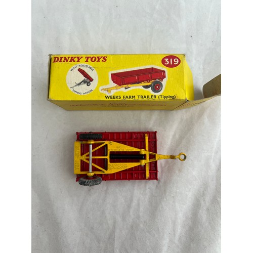 255 - Dinky. 1960s onwards Farm-themed collection, generally excellent in good or better boxes, with Masse... 