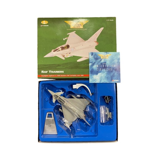 192 - Corgi Aviation Archive. 1/72nd scale Military aircraft collection, generally excellent in good plus ... 