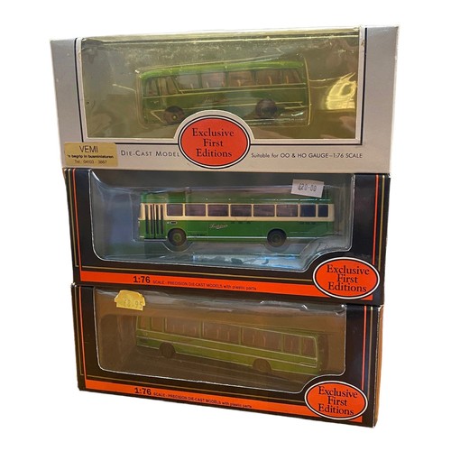 299 - EFE. 1/76th scale Southdown bus collection, generally excellent in excellent to good plus window box... 