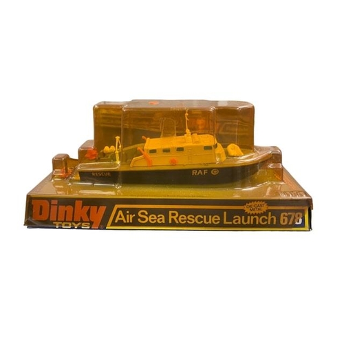 224 - Dinky. 1970s onwards collection, with Panavia M.R.C.A. No. 729 (2) and Air Sea Rescue Launch No. 678... 