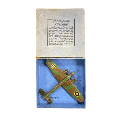 200 - Dinky. 1930s onwards pair of Aircraft, generally good plus to good in good or better boxes (small ro... 