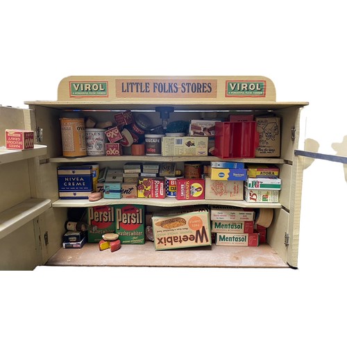 65 - Toy Shop. 1950s onwards Little Folks Stores wooden toy shop collection, generally good plus or bette... 