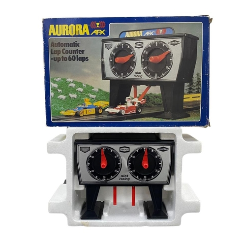 80 - Aurora AFX. 1970s onwards 1/64th scale slot car accessories,  generally excellent to good plus in go... 