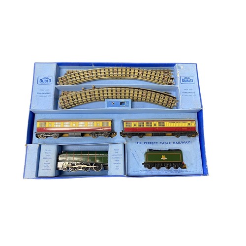 15 - Hornby Dublo. 3-rail Silver King Passenger Train set No. EDP11, generally excellent in excellent box... 