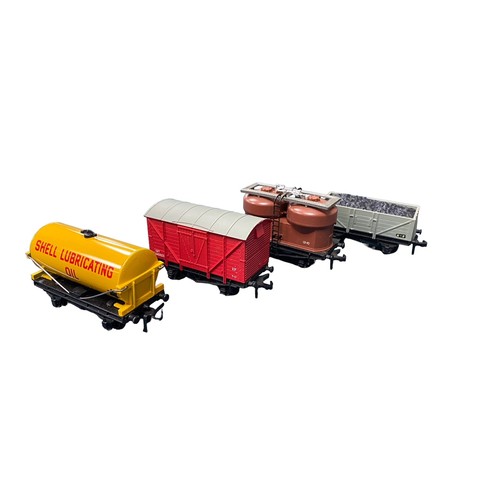 18 - Hornby Dublo. Collection of 2-rail wagons, generally excellent in excellent to good plus boxes, with... 