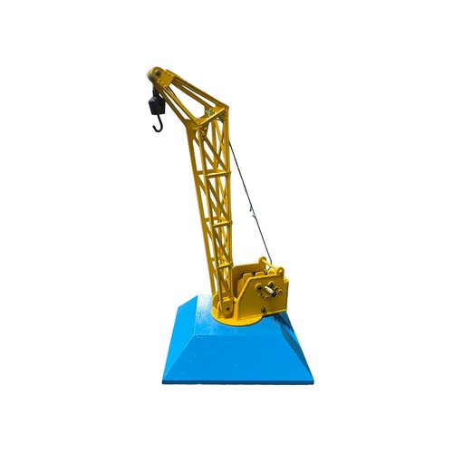 276 - Dinky. Goods Yard Crane No. 752, generally excellent in excellent to good plus Dinky Toys blue and w... 