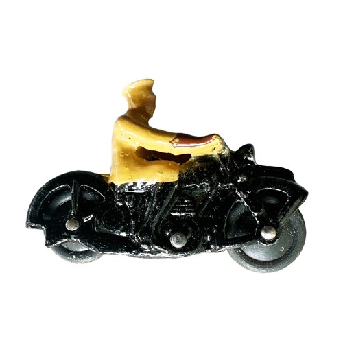 242 - Dinky. A.A. Motor Cycle Patrol No. 270, one motorcycle and sidecar with patrolman rider, generally e... 