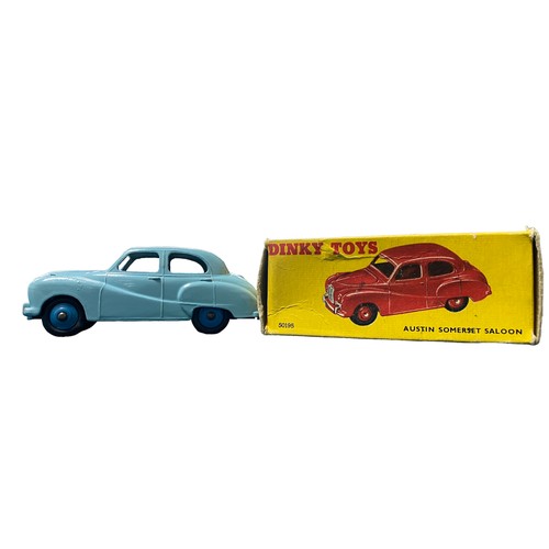 216 - Dinky. Austin Somerset No. 40J, generally excellent in good plus Dinky Toys yellow box (some light c... 