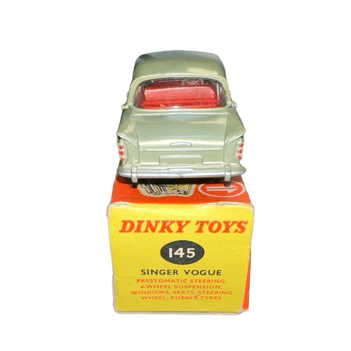 265 - Dinky. Singer Vogue No. 145, generally excellent in excellent Dinky Toys yellow box (some light crus... 