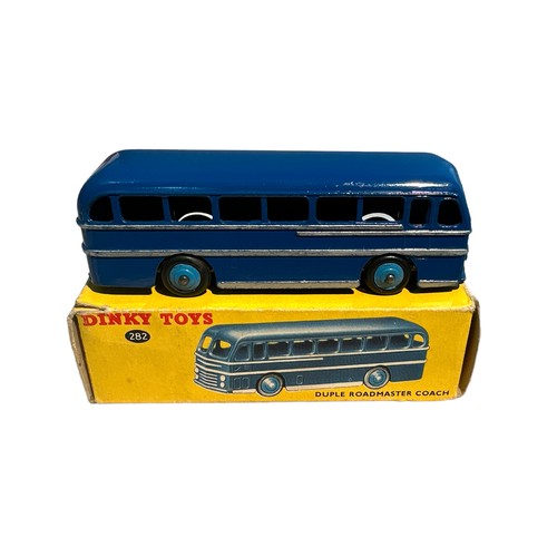 267 - Dinky. Duple Roadmaster Coach No. 282, generally excellent in excellent to good plus Dinky Toys corr... 