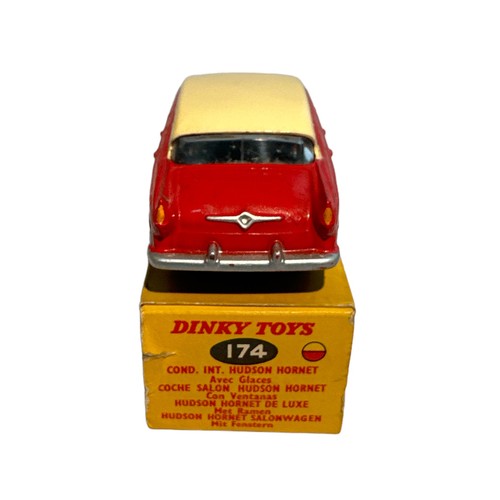 210 - Dinky. Hudson Hawk Sedan with windows No. 174, generally excellent in good plus Dinky Toys correct c... 