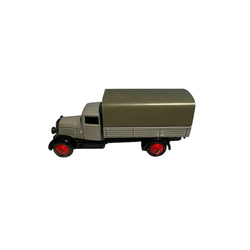 246 - Dinky. 1940s onwards  Covered Wagon Type 4 No. 25b, generally excellent, with grey cab and body with... 