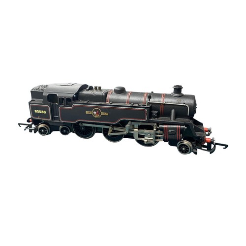 37 - Wrenn. BR black 80033 2-6-4T Tank locomotive No. W2218, excellent in excellent box with packing piec... 