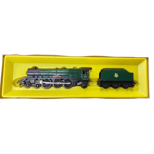 8 - Hornby. BR green 46205 Princess Victoria 4-6-2 locomotive and tender No. R053, generally excellent i... 