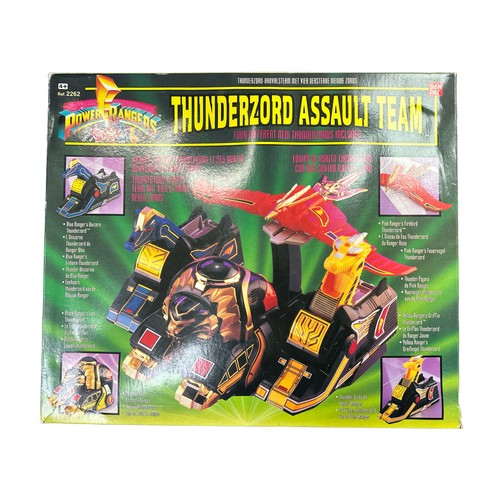 98 - Thunderzord Assault Team. Ban Dai Power Rangers Mighty Morphin Thunderzord Assault Team. In original... 