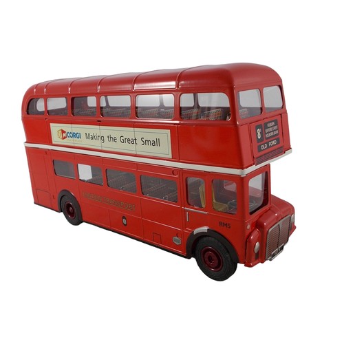 109 - Corgi.  50th Anniversary Mettoy tinplate clockwork (with key) London Routemaster Bus No. MT00101, ge... 