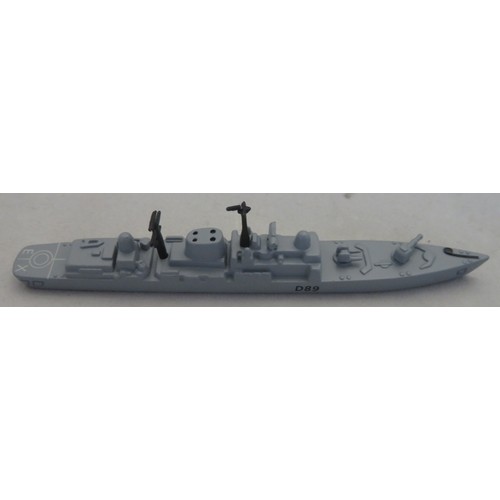 115 - Tri-ang  Minic (Hong Kong). 1980s onwards 1/1200th scale Royal Navy and US Navy Ships collection, ge... 