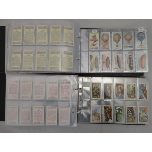 731 - Collection of cigarette card sets, in 10 albums, condition is mixed, but generally good or better, i... 