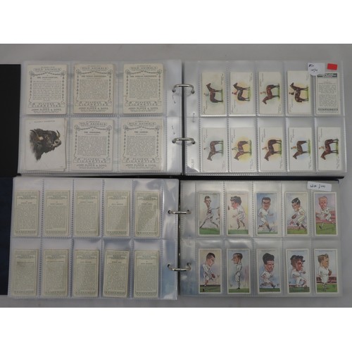 731 - Collection of cigarette card sets, in 10 albums, condition is mixed, but generally good or better, i... 