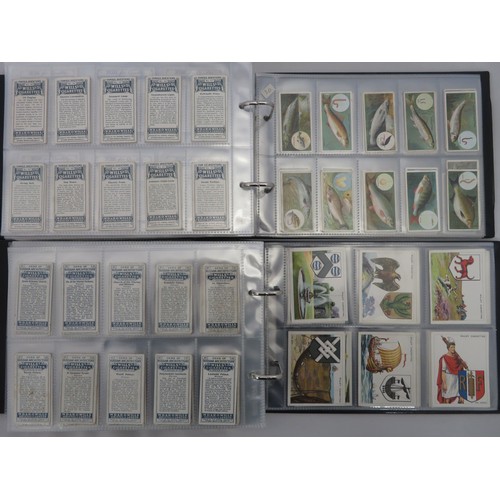 781 - Collection of Wills cigarette card sets in 4 albums, in mixed condition, but generally good, with As... 