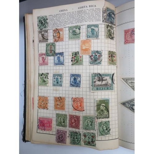 577 - World stamp collection in four “Hobby Style” albums including predominantly early values with Great ... 