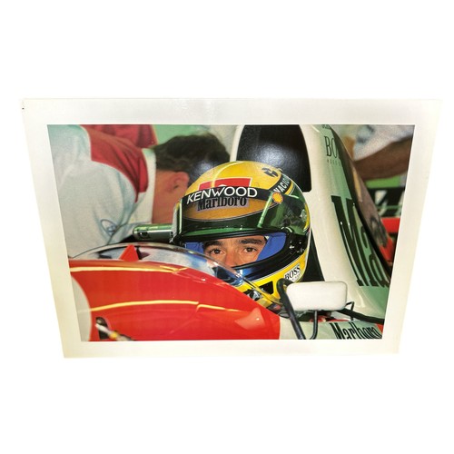 683 - Motor racing. 1995 Senna the Best by P D'Allessio (photographer) published by Giorgio Nada Editore, ... 