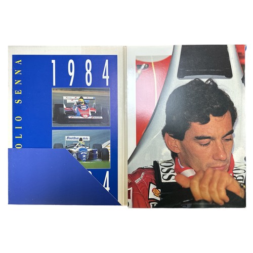 683 - Motor racing. 1995 Senna the Best by P D'Allessio (photographer) published by Giorgio Nada Editore, ... 