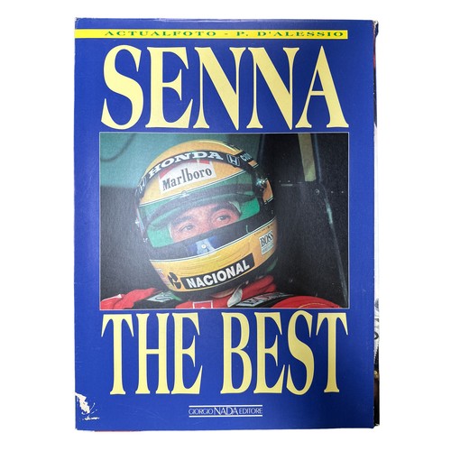 683 - Motor racing. 1995 Senna the Best by P D'Allessio (photographer) published by Giorgio Nada Editore, ... 