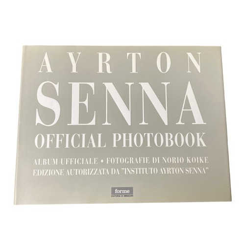 684 - Motor racing. 1995 Ayrton Senna official photobook by Institute Ayrton Senna/Ayrton Senna Foundation... 