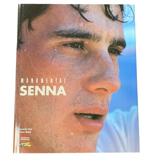 686 - Motor racing. 1994 Monumental Senna photobook by Universal Publishing (Formula One Press Book), exce... 