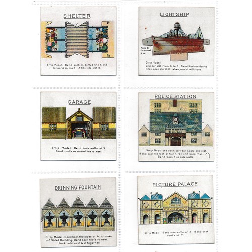 758 - Mitchell 1925 Village Models Second Series medium size complete set in very good to excellent condit... 