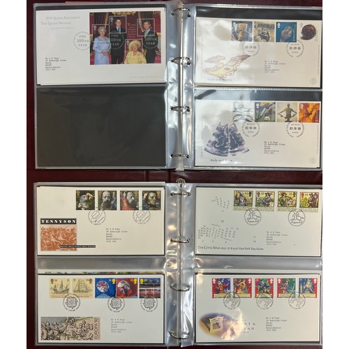 636 - 1970-2000 collection of Great Britain First Day Covers in nine albums (7 being ‘Royal Mail First Day... 