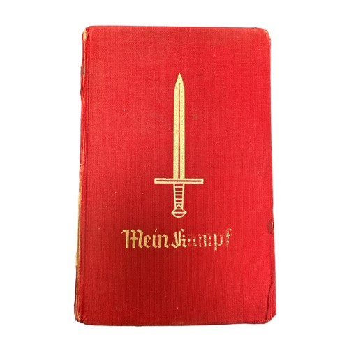 692 - A 1939 Jubilee edition of ‘Mein Kampf’ by Adolf Hitler produced in recognition of Hitler’s 50th Birt... 