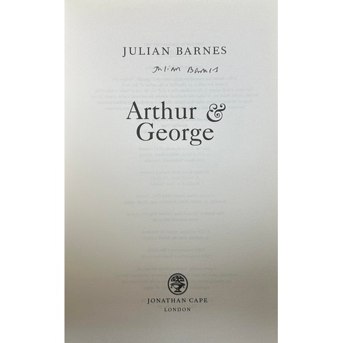 697 - BARNES, JULLIAN. Selection of FIRST EDITION books to include; Talking it Over, signed by Julian Barn... 