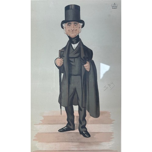 256 - A selection eight of framed Vanity Fair Spy lithographs, to include; ‘Devonshire’, ‘Black Rod’, ‘The... 