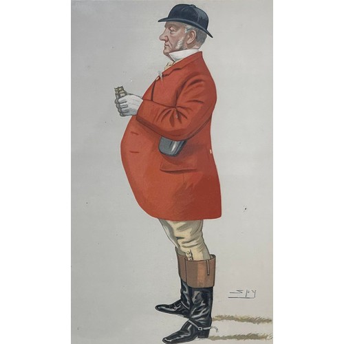 256 - A selection eight of framed Vanity Fair Spy lithographs, to include; ‘Devonshire’, ‘Black Rod’, ‘The... 