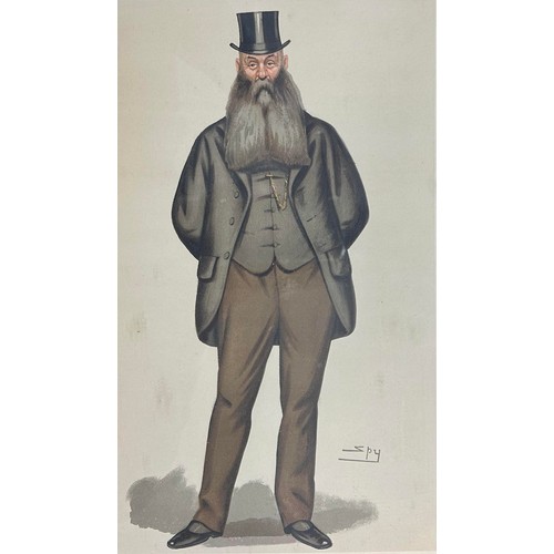 256 - A selection eight of framed Vanity Fair Spy lithographs, to include; ‘Devonshire’, ‘Black Rod’, ‘The... 