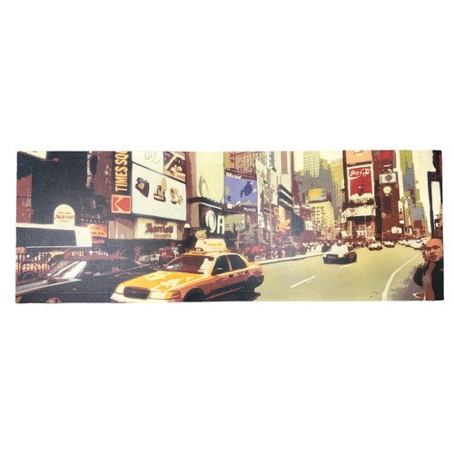 491 - Jamie George (British) – Times Square large format limited edition reproduction of a New York Times ... 