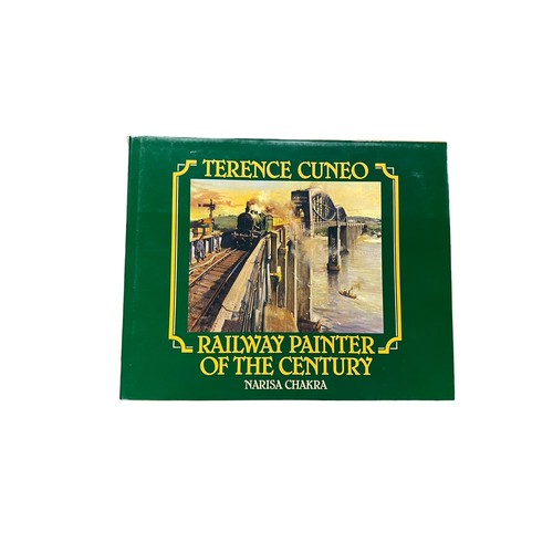 359 - Terence Cuneo Railway Painter of the Century book by Narisa Chakra, first edition published 1990, si... 