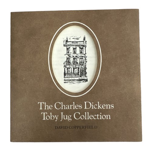 180 - The Charles Dickens Toby Jug Collection set of 12 by Wood & Sons for Franklin Porcelain London, with... 