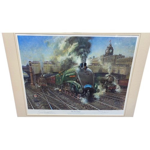 360 - Terence Cuneo. The Elizabethan locomotive print, limited edition signed by artist, certificate no. 6... 