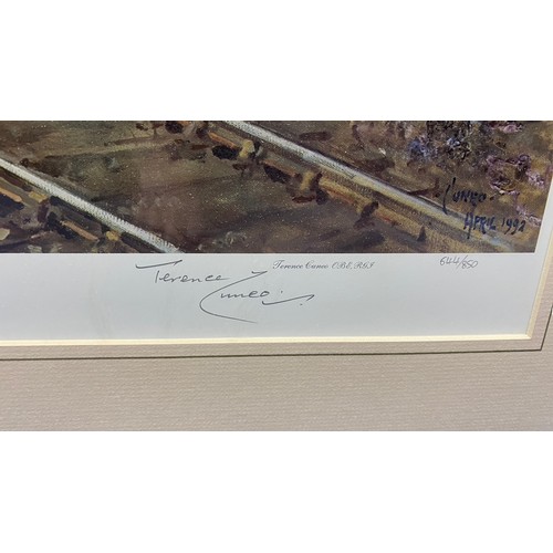 360 - Terence Cuneo. The Elizabethan locomotive print, limited edition signed by artist, certificate no. 6... 