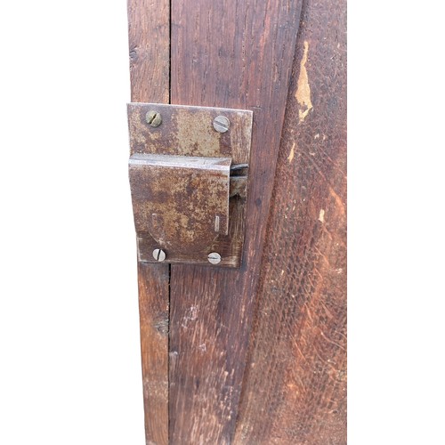 451 - Late 18th Century oak corner cupboard