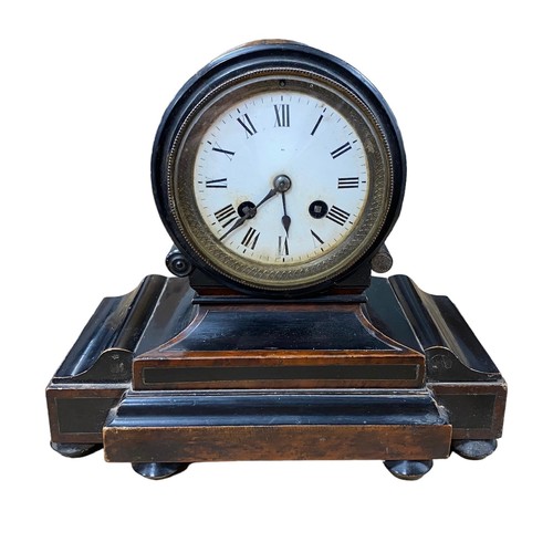 121 - 19th Century French cylinder mantel clock.